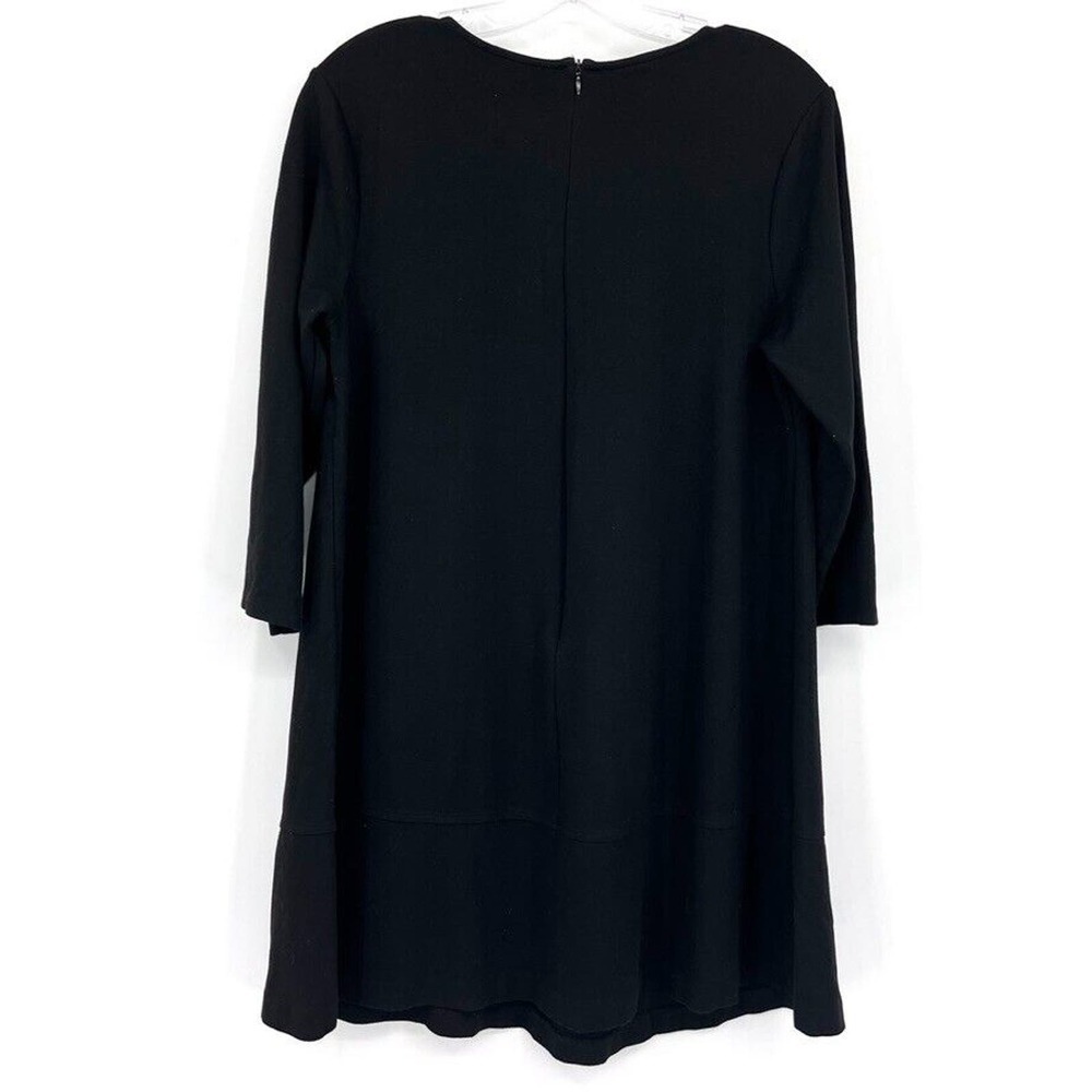 Hatch the 9's Maternity Small Black Long Sleeve A-Line Dress LBD - Picture 5 of 6